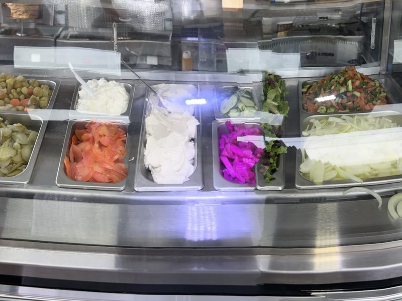 Al Aqsa Restaurant Falafel House interior