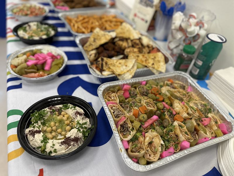 Al Aqsa Restaurant Falafel House food